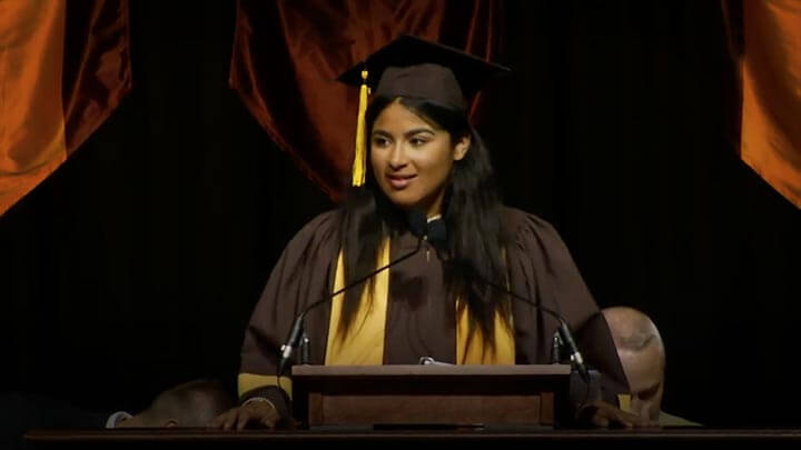 Video: 2018 MHS Commencement, Felicity Torres' Remarkable Farewell Speech
