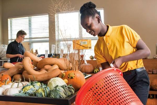 MHS Student at Grocery Store