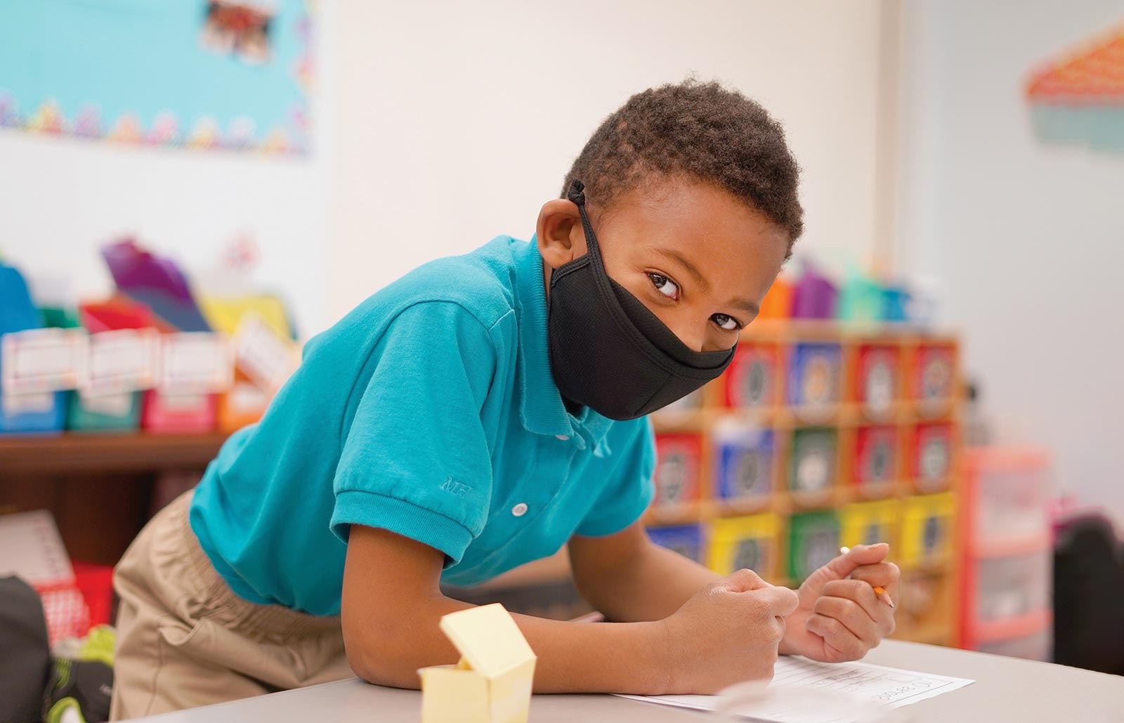 MHS student in classroom