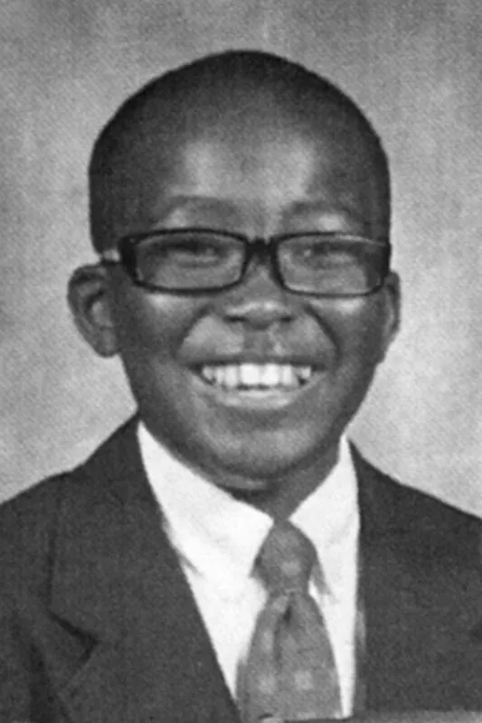 Darrin Okyere-darko as a child