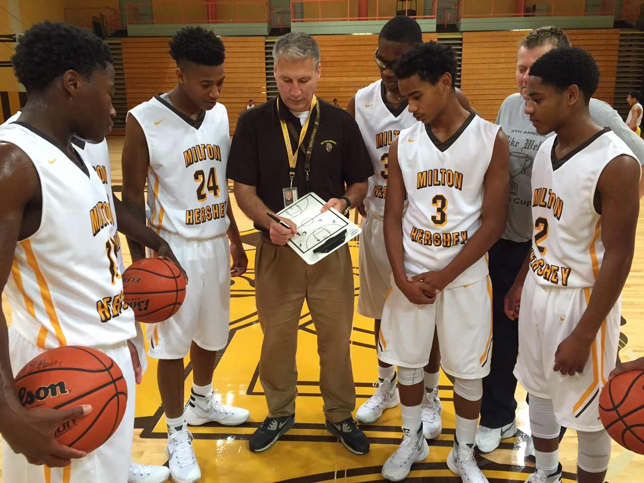 Spartan Basketball Team Prepares for Battle Milton Hershey School