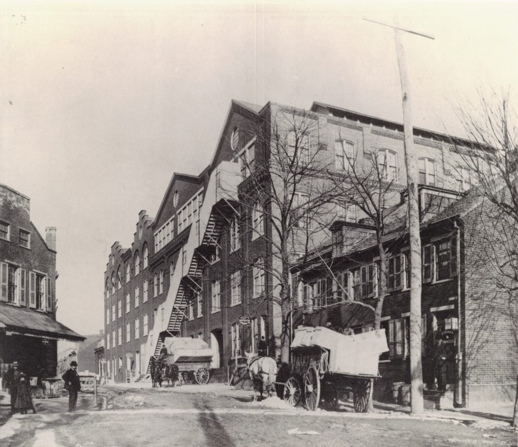 Lancaster Caramel Co./Hershey Chocolate Co. factory and offices in 1896. 