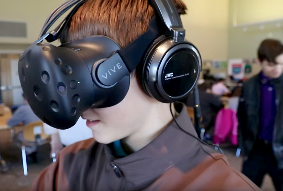 As part of the Computer Technology career pathway in Milton Hershey School’s CTE program, high school students are working with virtual reality technology.