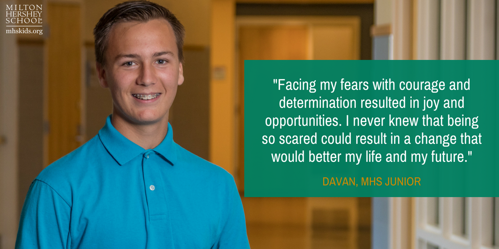 Davan, a junior at MHS, shared his experience.