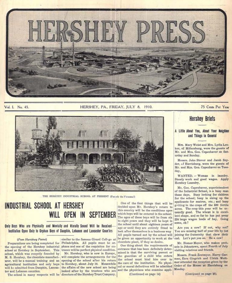 How the Hersheys Developed Both a School and a Home Milton Hershey School