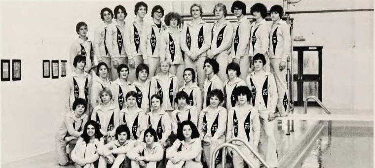 The 1979 swim team