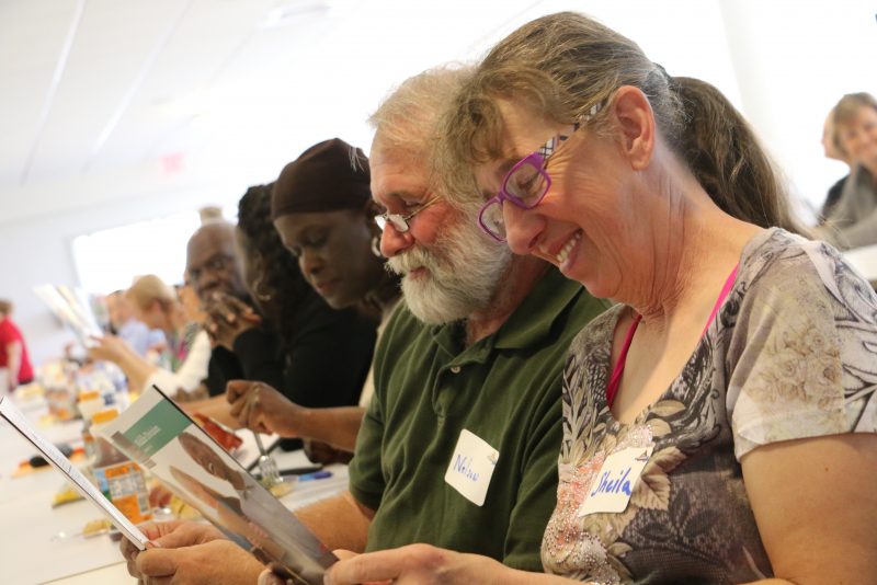Milton Hershey School hosted a Grandparents Lunch and Learn event. A group of 67 people, including grandparents, family members, and grandchildren of all ages, attended the event.