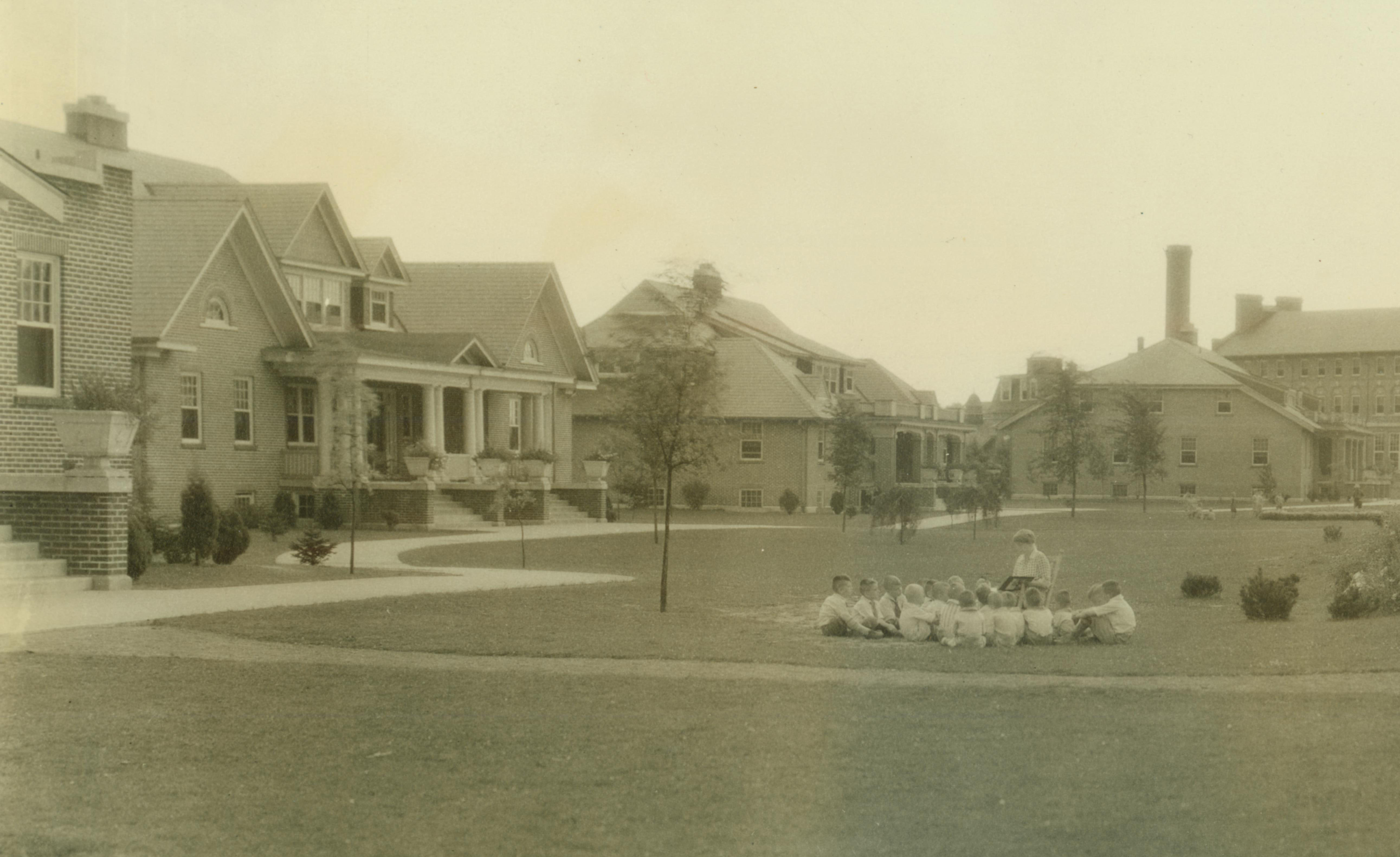 MHS cottages in the 1930s