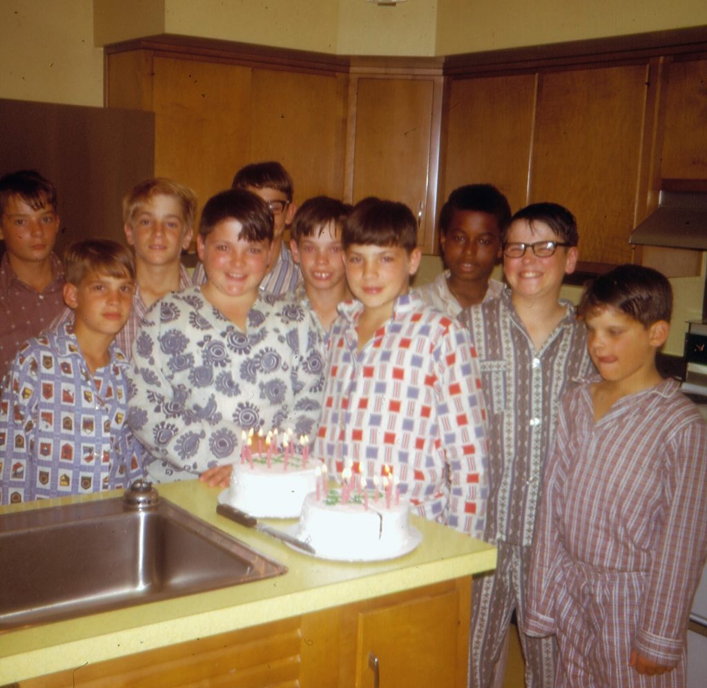 At MHS, each student receives a cake on their birthday to make their day extra special. In the 1970s student home Washington started their day with a birthday celebration.