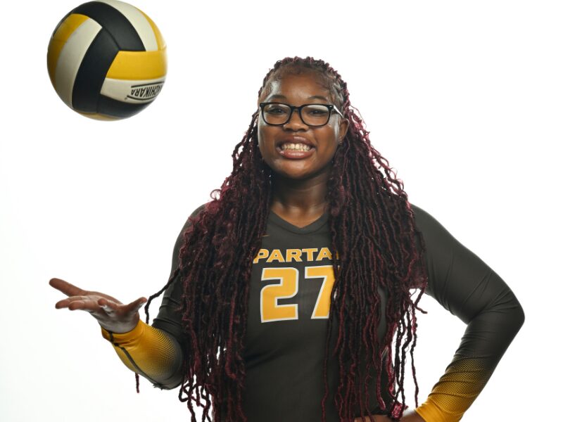 MHS volleyball player Aubrie Walker Smith