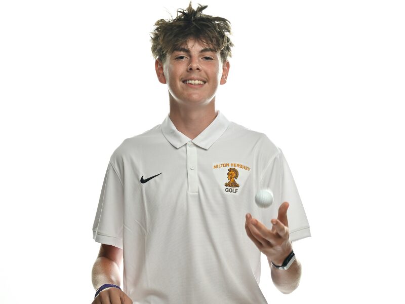 MHS golf player Austin Hill
