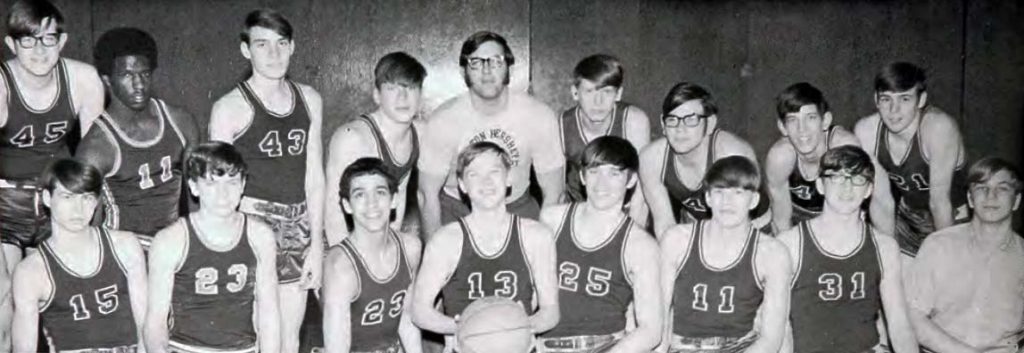 MHS basketball team 1970-71