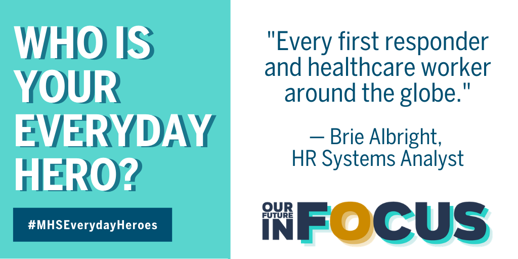 Brie Albright, MHS HR Systems Analyst Everyday Hero