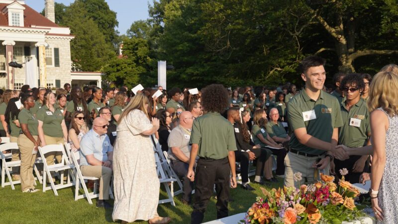 MHS Class of 2027 Begins Final Year with Senior Sunset Chapel and Pinning Ceremony