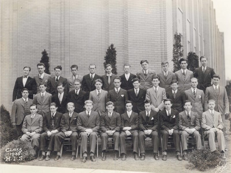 MHS Class of 1935 at Commencement