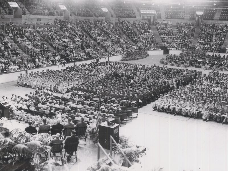 MHS class of 1953 commencement