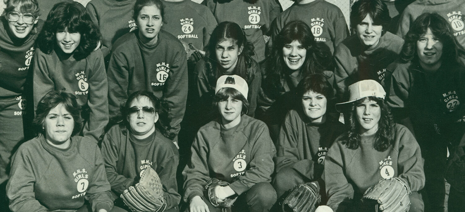 The enrollment of girls in the school meant many changes including adding girls’ sports.