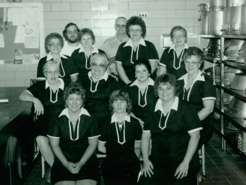 Food Services Staff in 1986