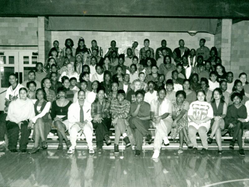 MHS gospel choir in 1993-94