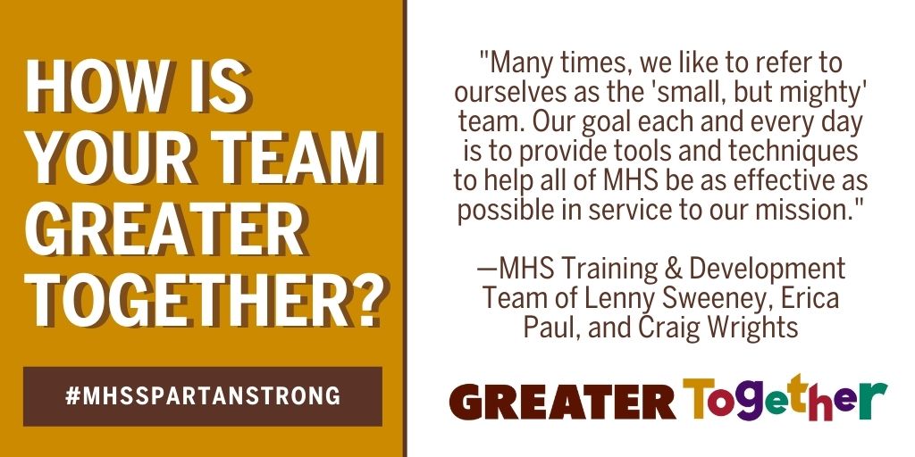 Milton Hershey School Greater Together campaign highlights Training and Development team