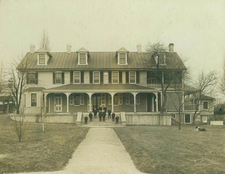 The first boys to enroll at Milton Hershey School