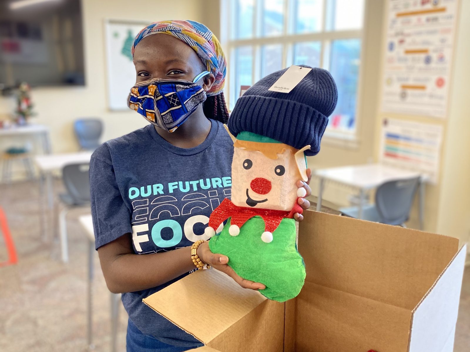 Milton Hershey School Students Donate Stockings to Soldiers Angels