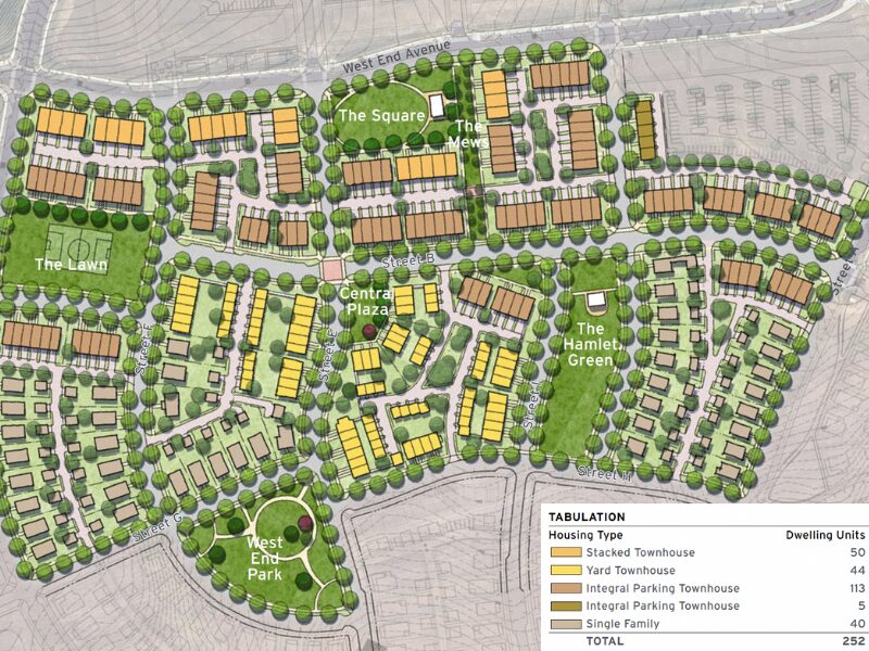 Hershey West End updated master plan drawing