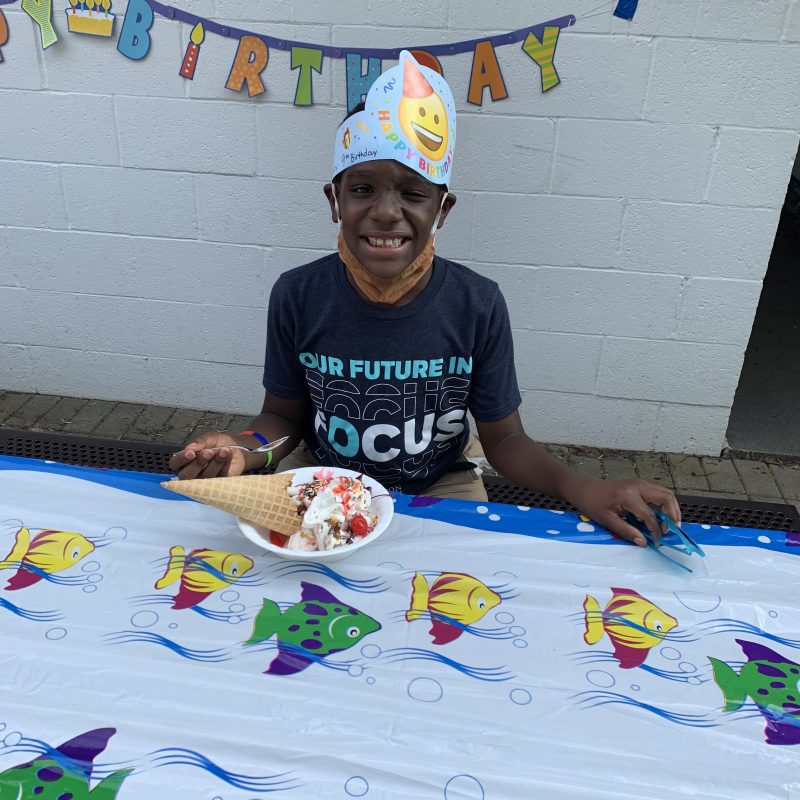 MHS third-grader Chukwudifu Okechukwu celebrates birthday