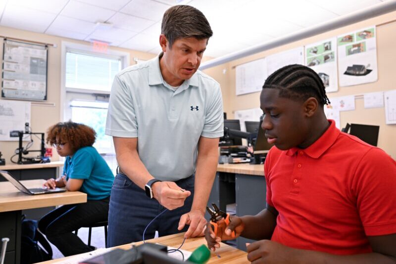 MHS engineering classroom