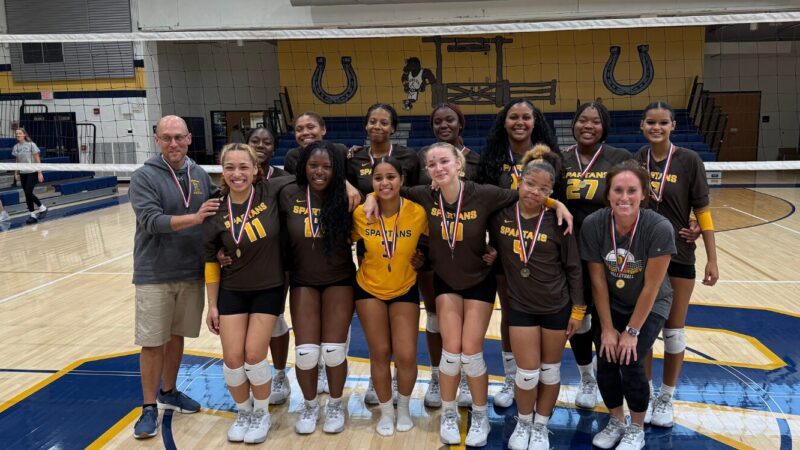 Spartan Girls Volleyball Makes History with First-Ever District Playoff Appearance
