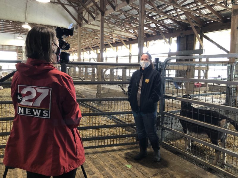 Milton Hershey School goats were featured on ABC27 