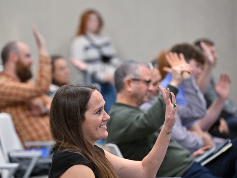 Hershey Honors Business Class give presentations to The Hershey Company