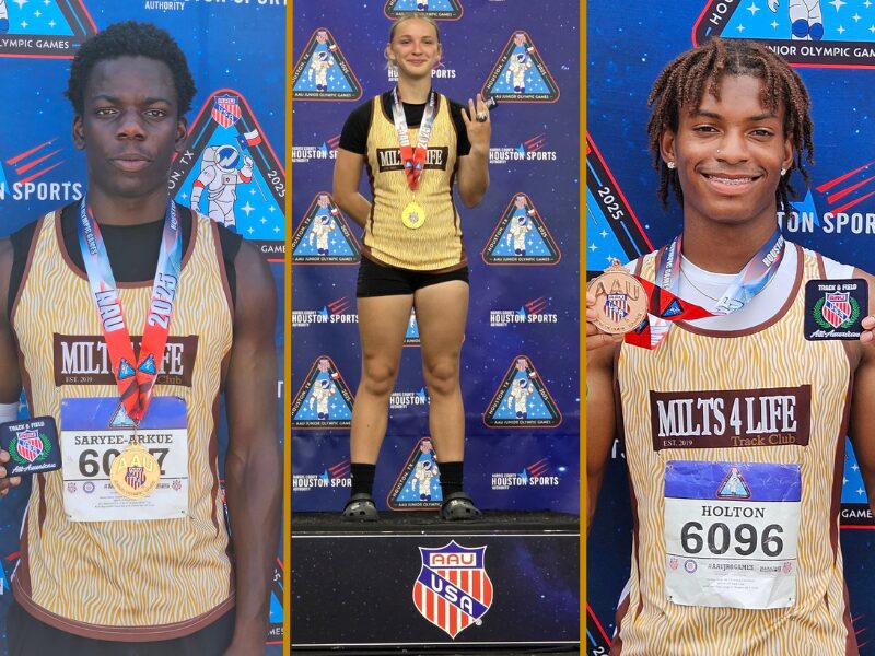 MHS participants at the junior olympics