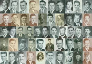 A photo collage of Milton Hershey School's Gold Star Alumni.