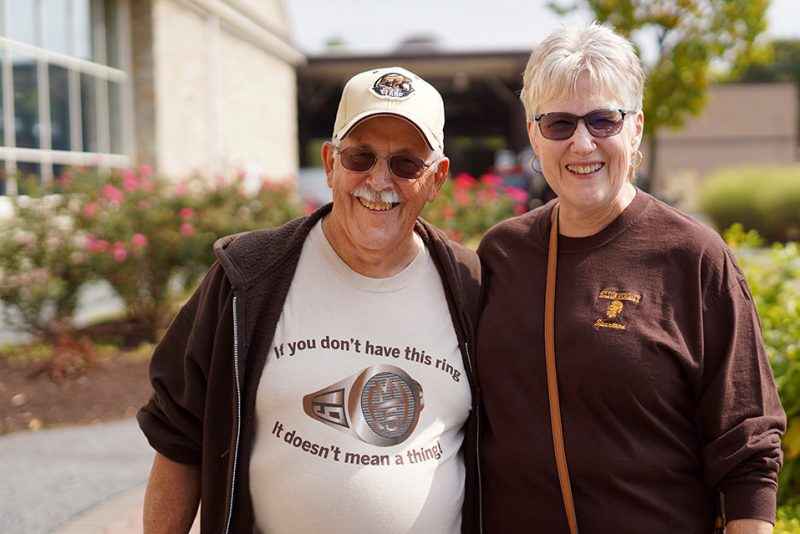 Milton Hershey School alumni attend Homecoming activities.