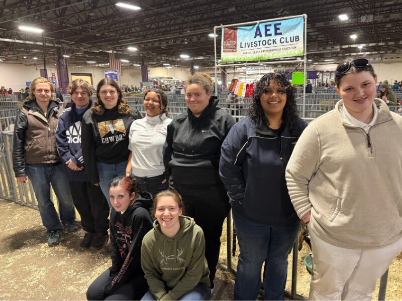 MHS students at the 2026 farm show