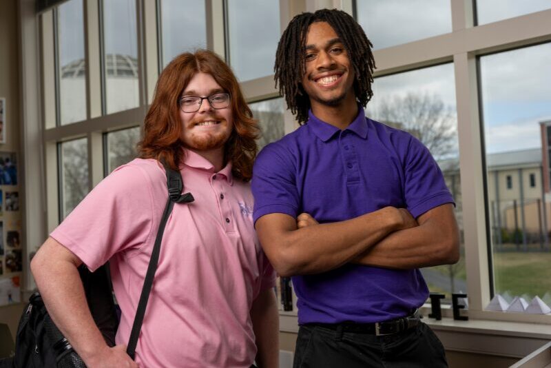 MHS seniors in a classroom