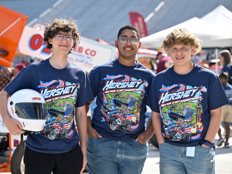 Milton Hershey School Hershey Sprint Car Experience - Middle Division students