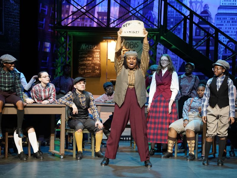 Milton Hershey School's Visual and Performing Arts production of Newsies