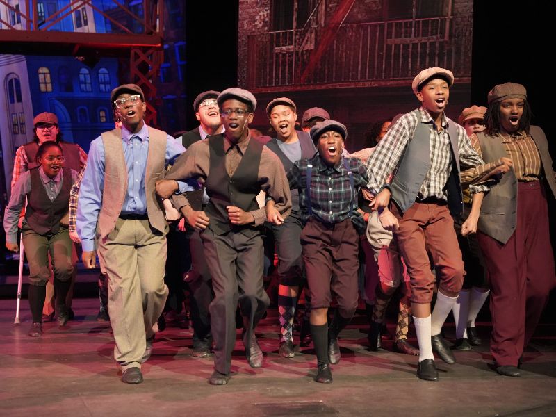 Milton Hershey School's Visual and Performing Arts production of Newsies