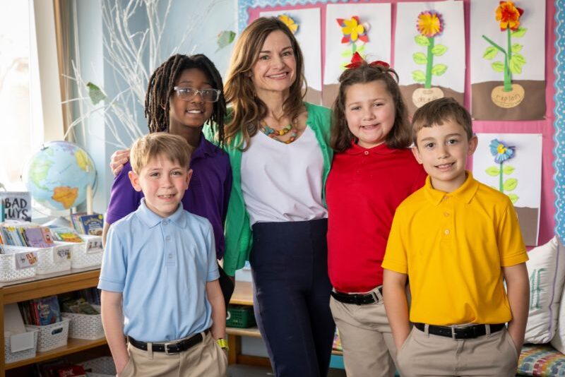 MHS ED second grade class with teacher Regan Lister