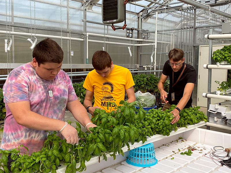 Milton Hershey School agriculture students grow produce for The Hotel Hershey