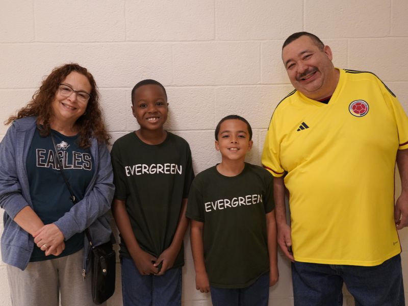 Milton Hershey School alumni visit student home Evergreen.