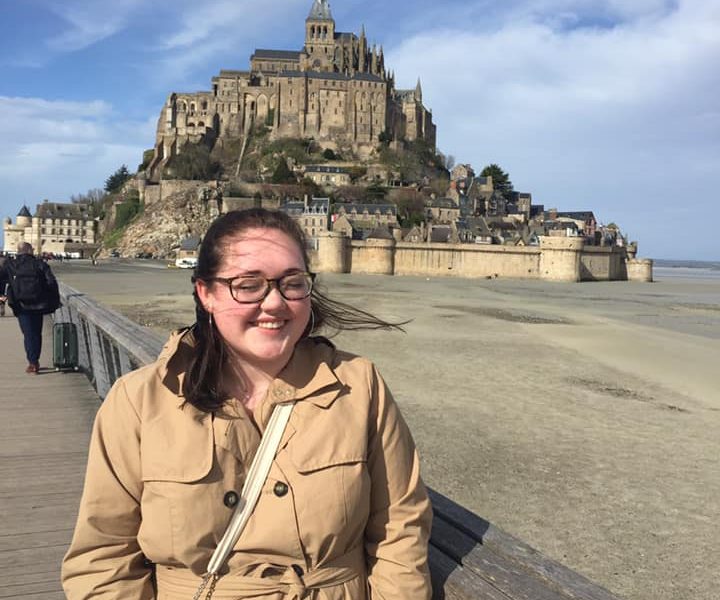Milton Hershey School alumna Hannah Monette '16 studies abroad in college