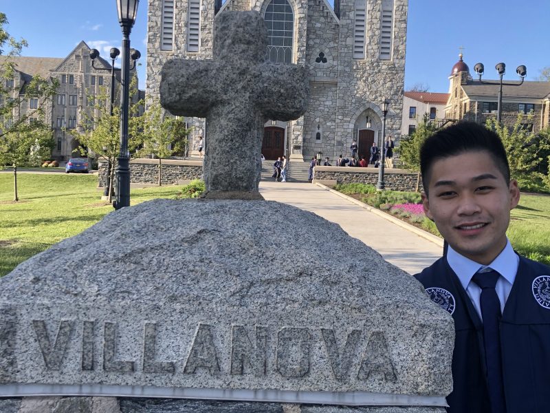 Milton Hershey School alumnus Nicky Ren '17 graduates from Villanova in May 2021 share thanks for support system