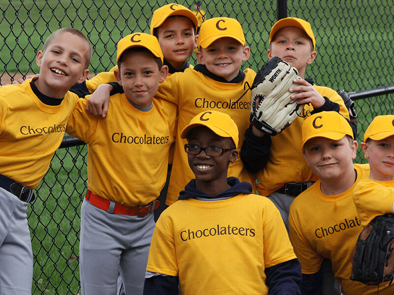 Milton Hershey School 2015 Elementary Division baseball team.