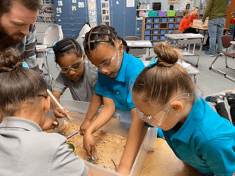Milton Hershey School students participate in classroom activities