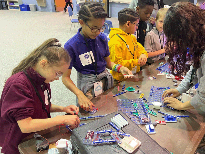 Milton Hershey School Elementary Division Students learned about possible pathways at the school's recent Career and Technical Education Fair.