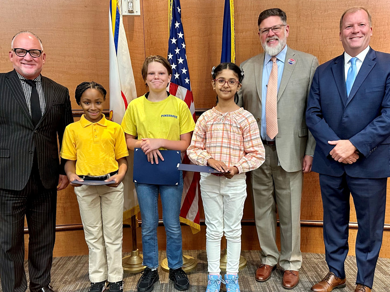 Milton Hershey School students recently placed in the Dauphin County Cultural Essay Contest.