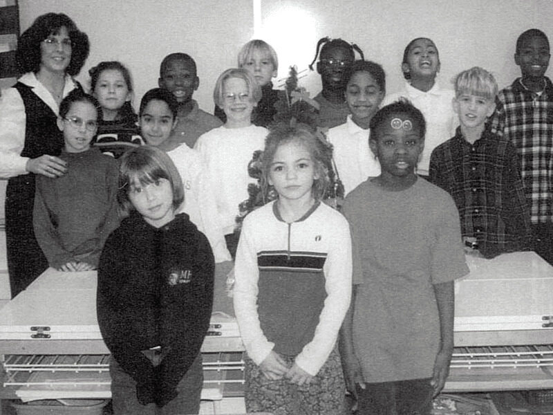 Fourth-graders during the 1990s.